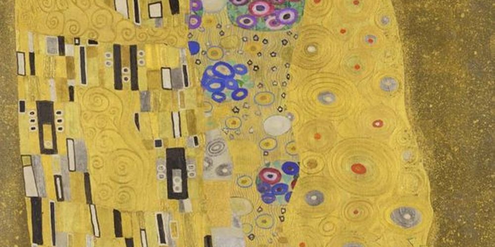 Gustav Klimt’s “The Kiss"